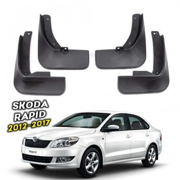 Брызговики для Skoda Rapid 2012-2017